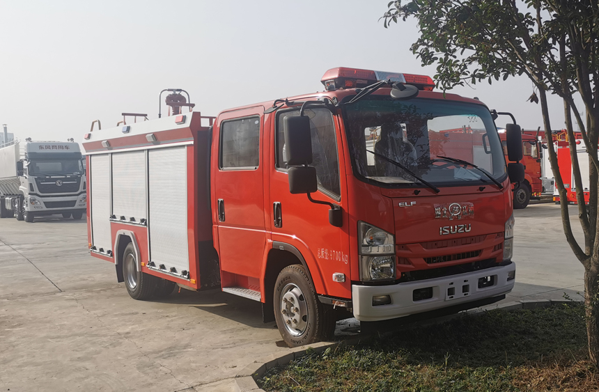 國六慶鈴3.5噸水(shuǐ)罐消防車